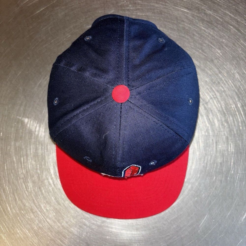 VTG Cleveland Indians Chief Wahoo New Era KMG 90s Pro Model Youth Snapback Hat - Picture 5 of 8